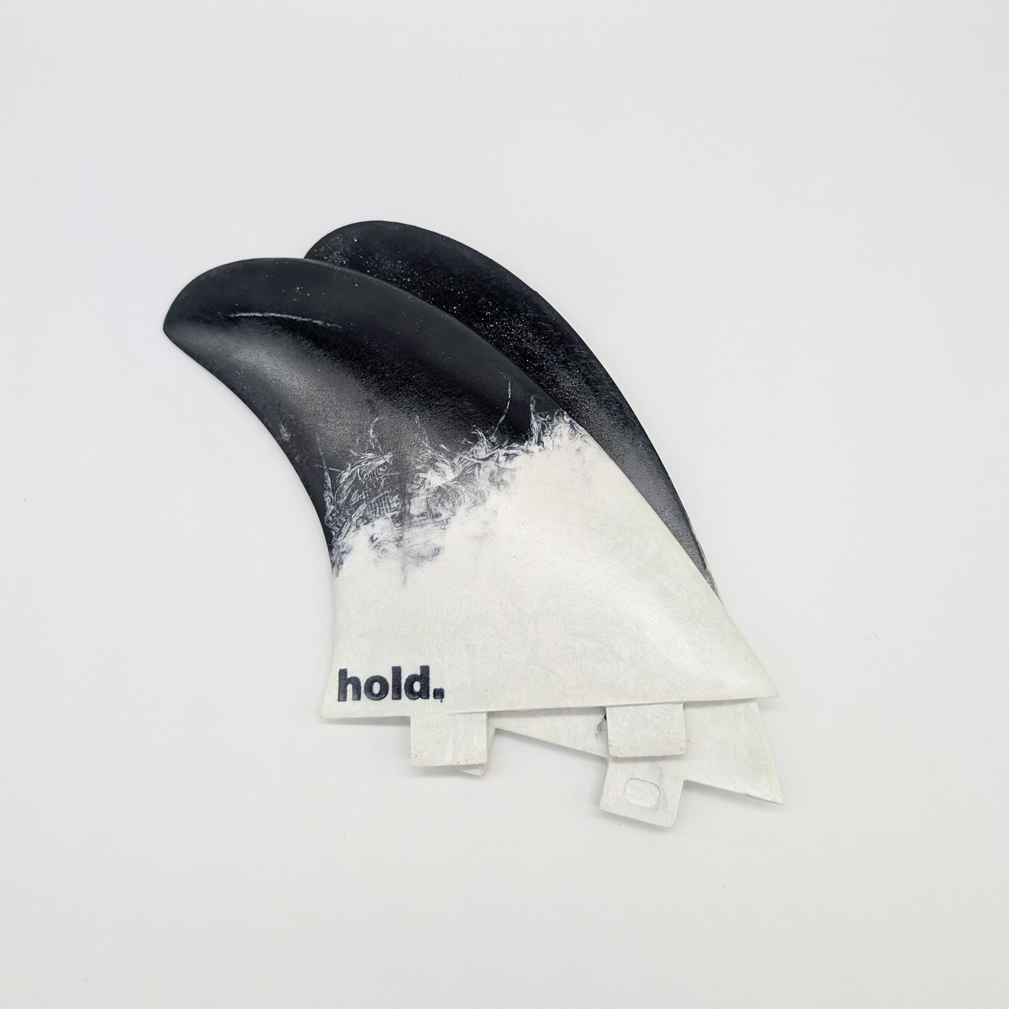 Recycled Fibreglass Upright Twin Surfboard Fins
